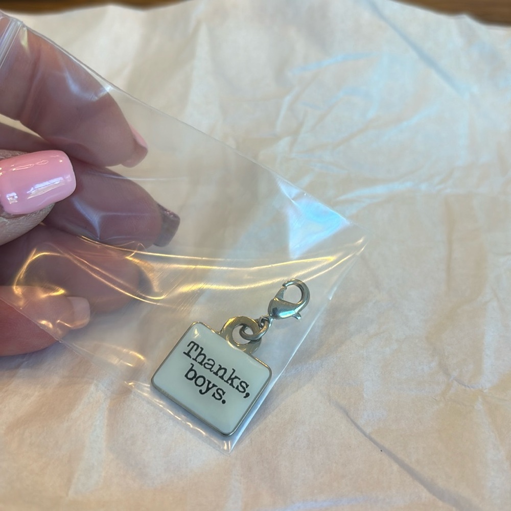 Supernatural Thanks Boys Charm